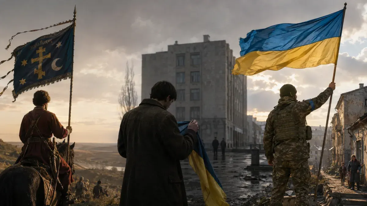 Синьо-жовтий стяг: від львівської ратуші до київської Незалежності