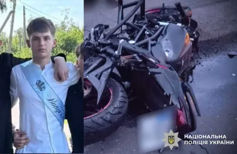 17-річний мотоцикліст помер у лікарні після ДТП у Глобиному