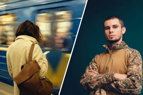 Військовий із Полтавщини розшукав незнайомку з метро: історія, яку знають тисячі
