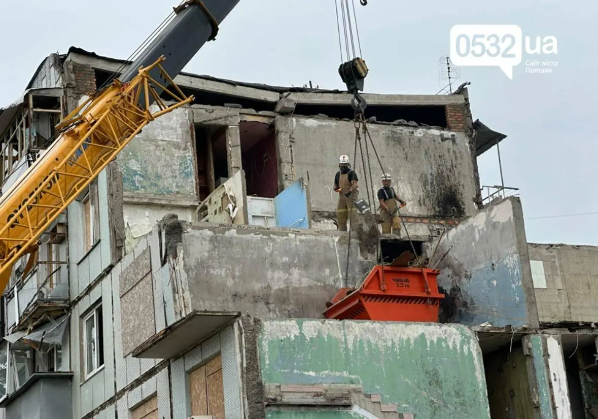 У Полтаві почали відновлювати будинок на Баленка, 7