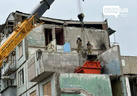 У Полтаві почали відновлювати будинок на Баленка, 7