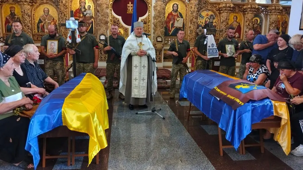У Полтаві попрощалися з чотирма полеглими воїнами