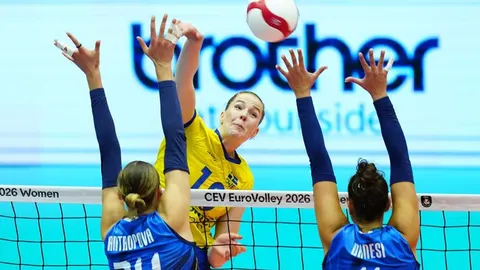 Шведка Гок встановила рекорд результативності на Євро-2026 з волейболу