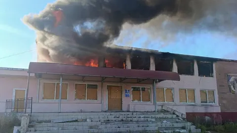 Дрон «Молнія» вдарив по Будинку культури в Золочеві: згоріли музейні експонати