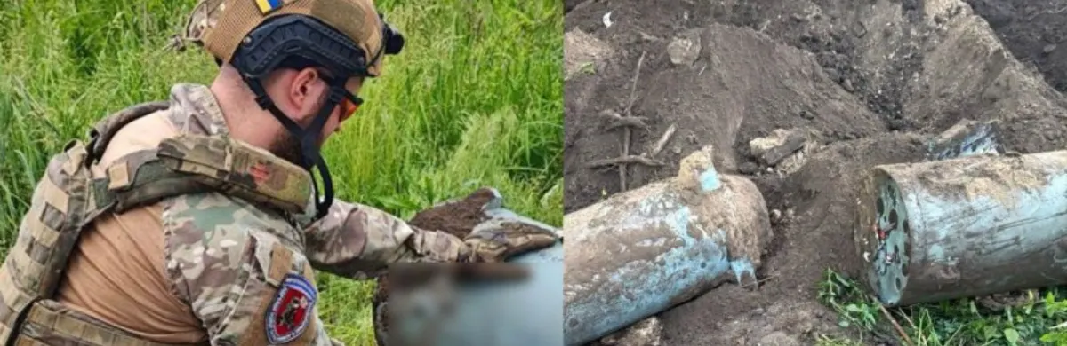 На Полтавщині знешкодили бойову частину ракети, яка не вибухнула