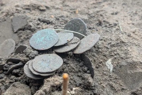 На Полтавщині археологи знайшли 118 мідних монет XIV століття
