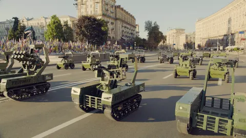 У Києві пройшов перший в історії парад дронів: що показали