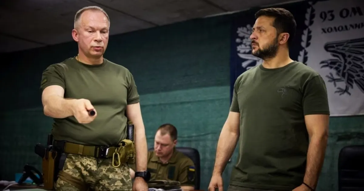 Зеленський: вигуки «Сирський — чорт» — це перебір, але питання до головкома були