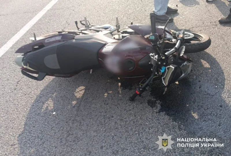 Під Кременчуком у ДТП травмувався 16-річний мотоцикліст