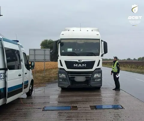 На Полтавщині зафіксували перевантажені фури: порушень на 510 тисяч гривень