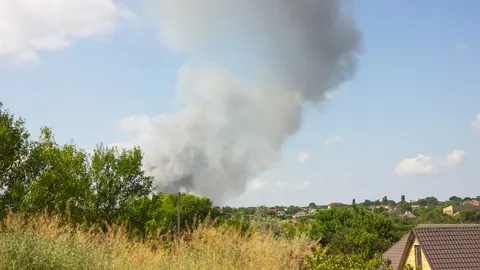 У Лубенському районі впали уламки російської ракети