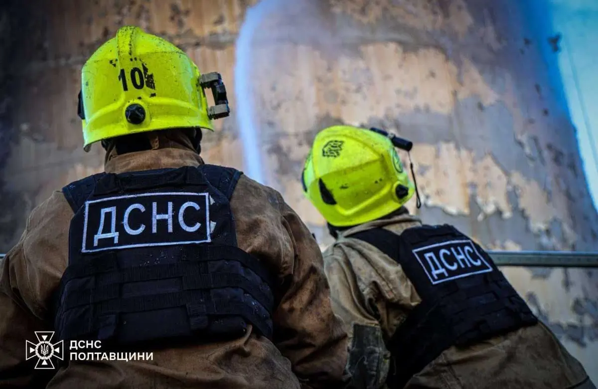 Ворожий дрон влучив у підприємство в Полтавському районі: без жертв