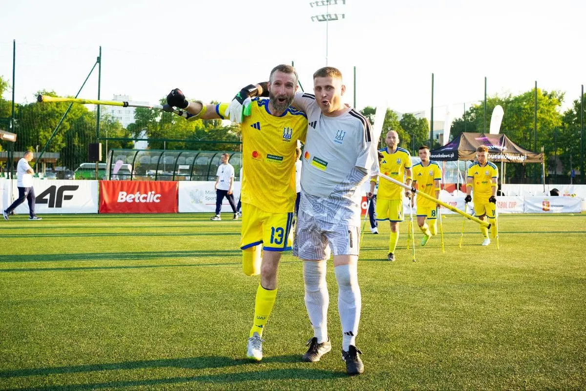 Ветеран з Рогатина грає у національній збірній України з ампфутболу
